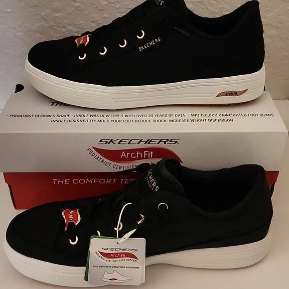 Skechers Arch Fit Arcade - Meet Ya There - Picture 10 of 14